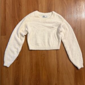 Hollister Cozy White Women's Sweater